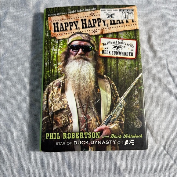 Duck Commander Happy, Happy, Happy Book - Green Cover - Picture 1 of 2